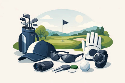 Golfaccessoarer herr som faktiskt syns