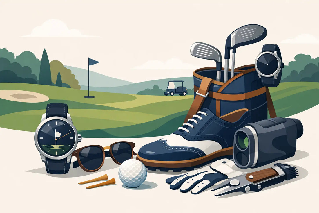 12 originella golfprylar för herr med stil