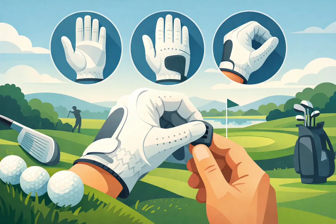Guide till golfhandskens passform på banan