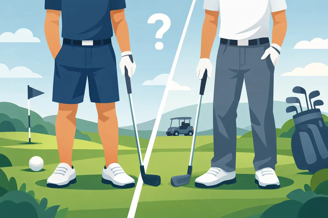 Golfshorts eller golfbyxor? Välj rätt för rundan