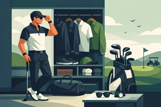 Modern golfgarderob herr med mer attityd