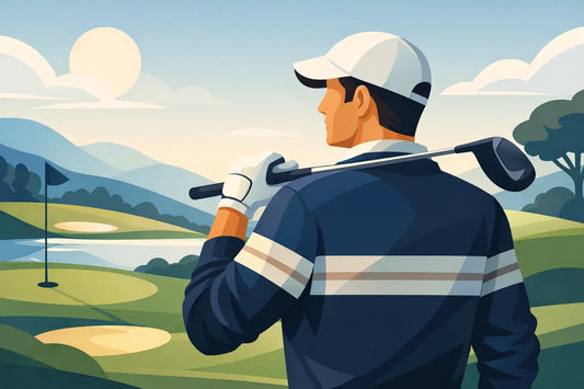 Golftröja med personlighet, utan ursäkter