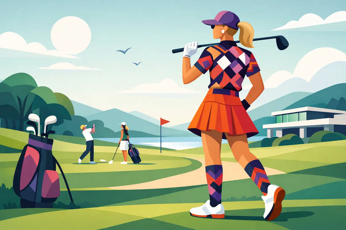 Golfoutfit som sticker ut på riktigt