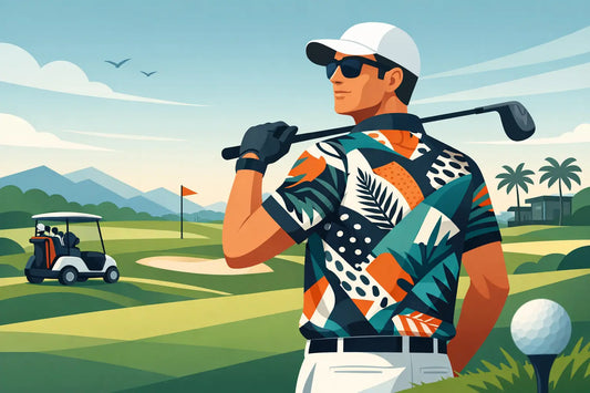 Unik golfpiké för herr som vägrar smälta in