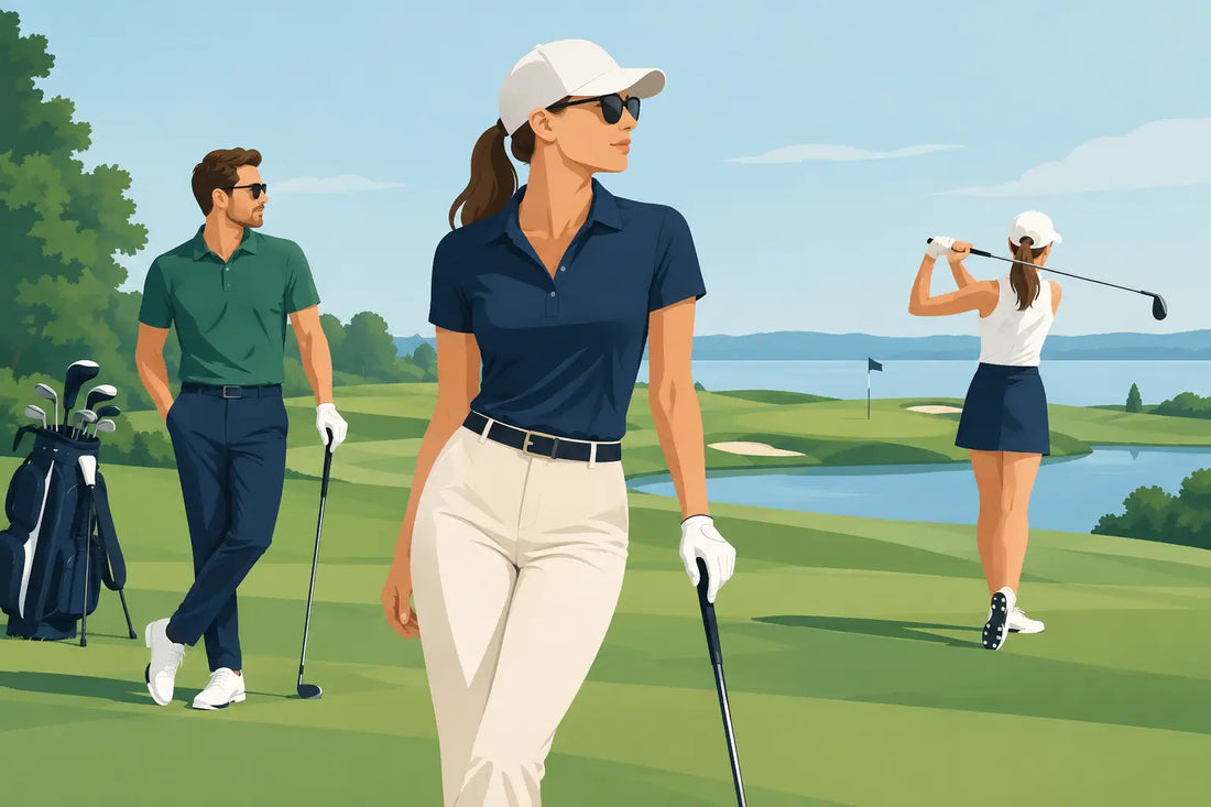 Golfkläders dresscode utan tråkig stil på banan