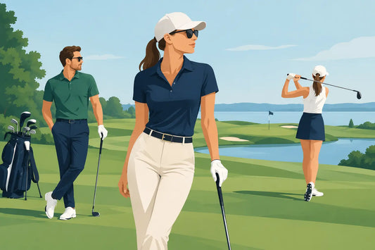 Golfkläders dresscode utan tråkig stil på banan
