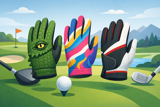Unika golfhandskar som faktiskt sticker ut