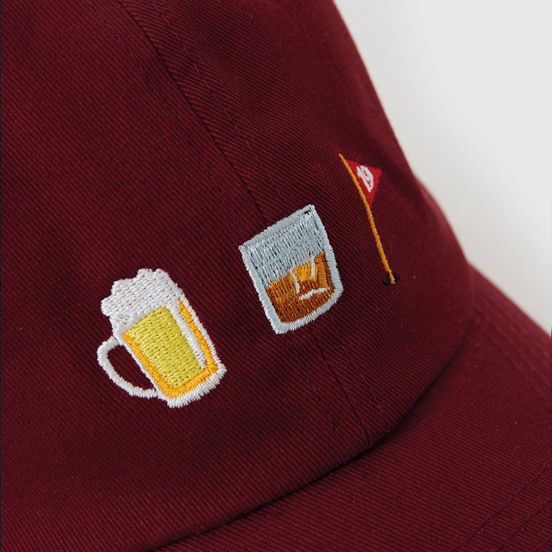 Cap 19th Burgundy