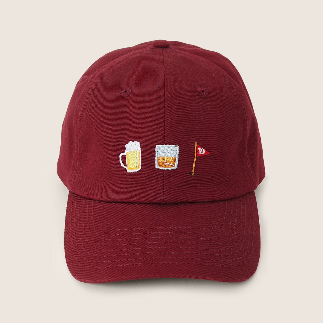 Cap 19th Burgundy