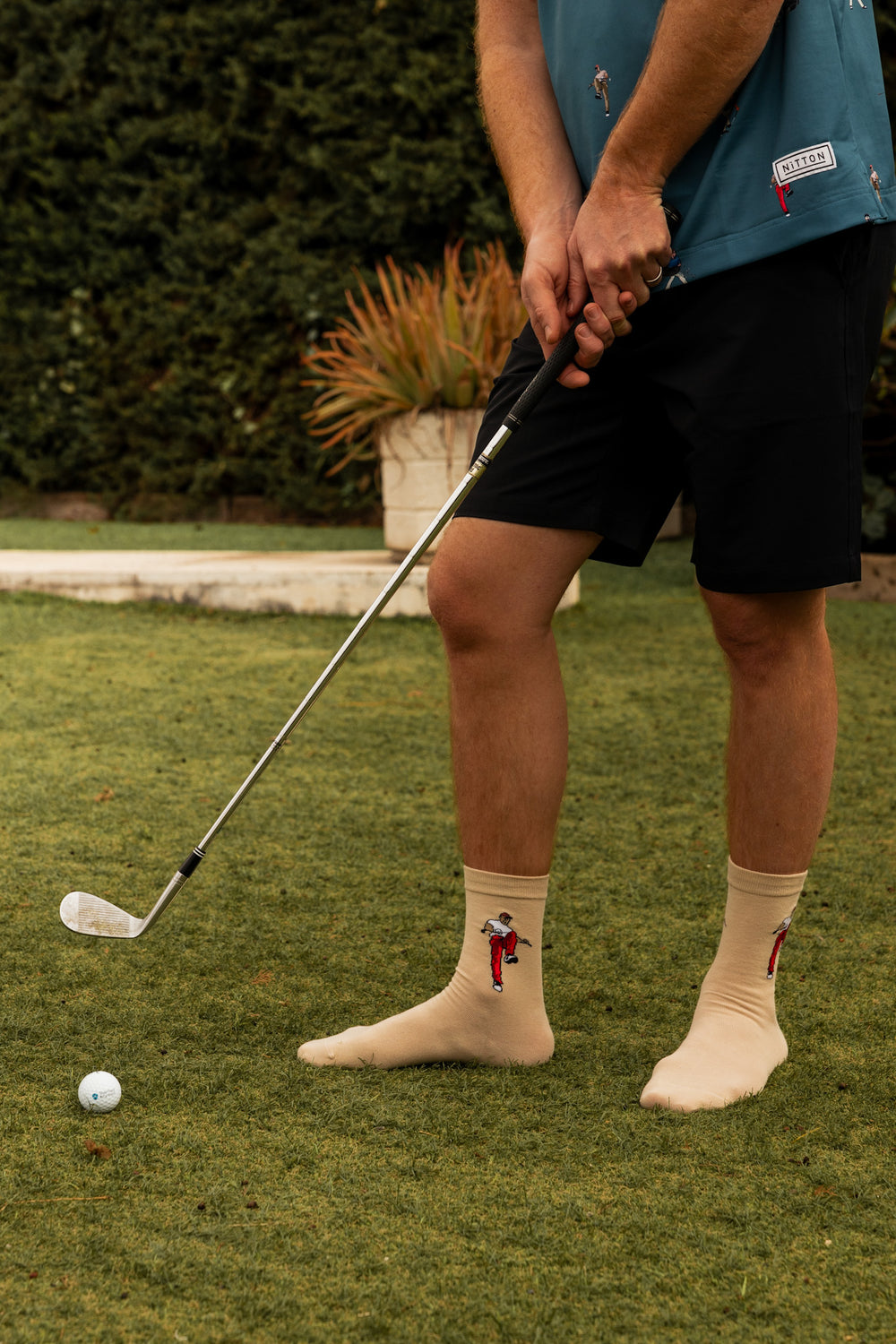 Socks Angry Golfer