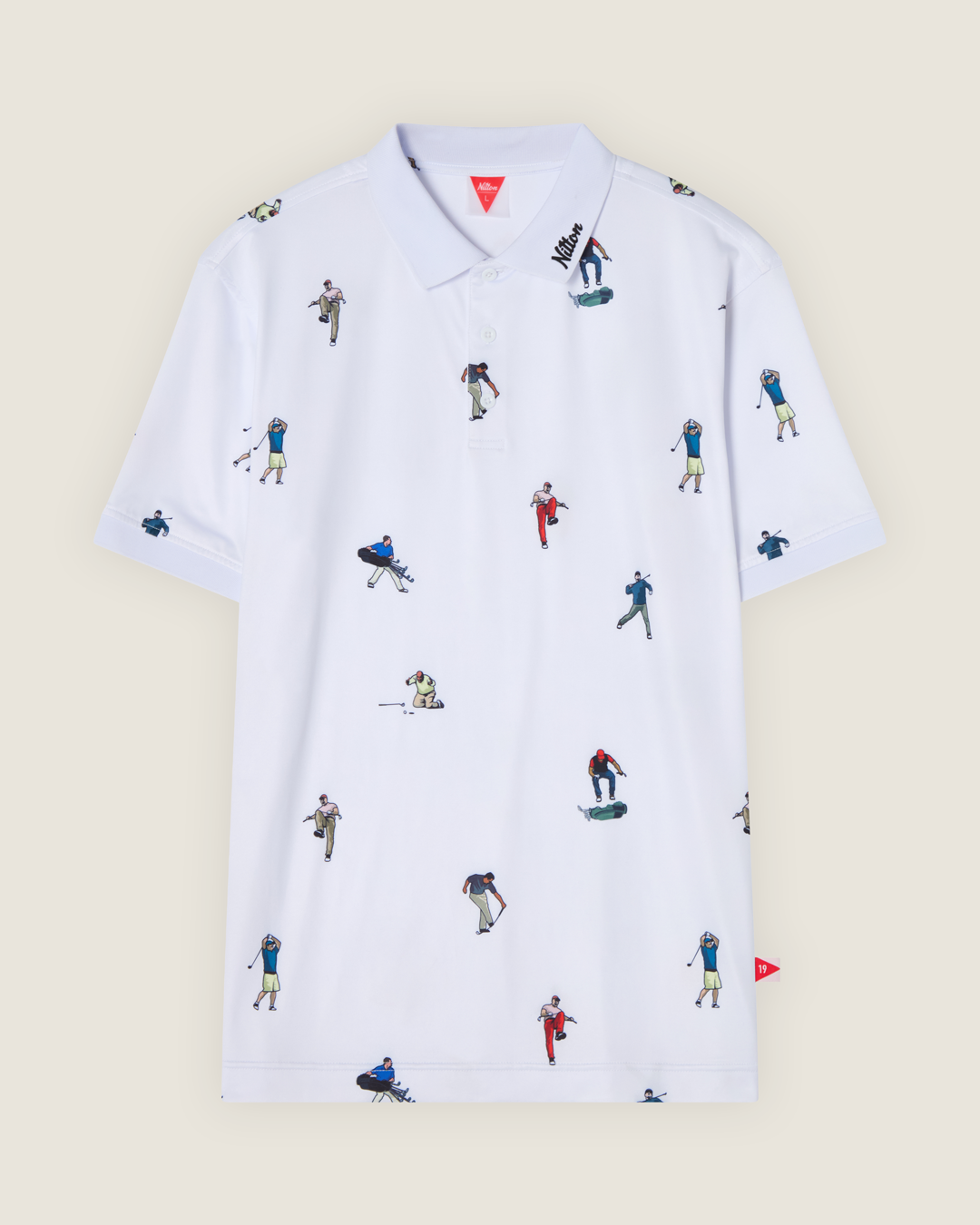 Angry Golfer 2.0 Golfpiké Vit