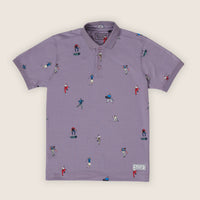 Angry Golfer Purple