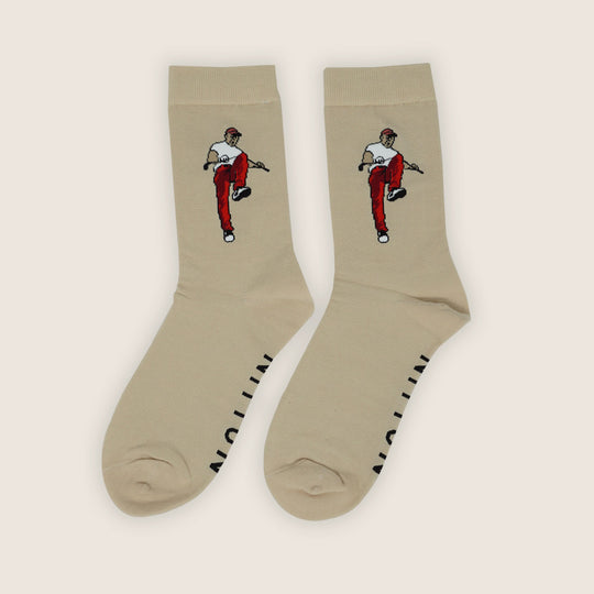 Socks Angry Golfer