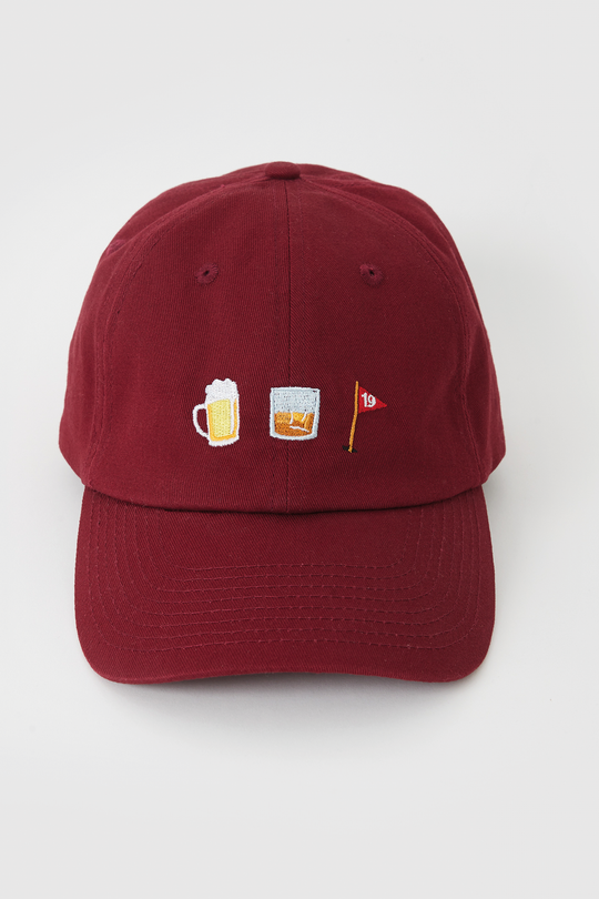 Cap 19th Burgundy