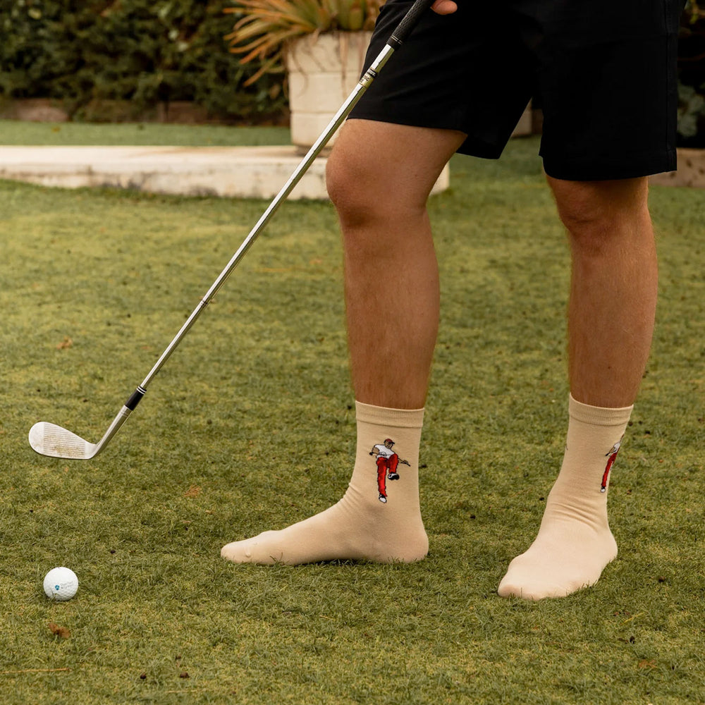 Socks Angry Golfer