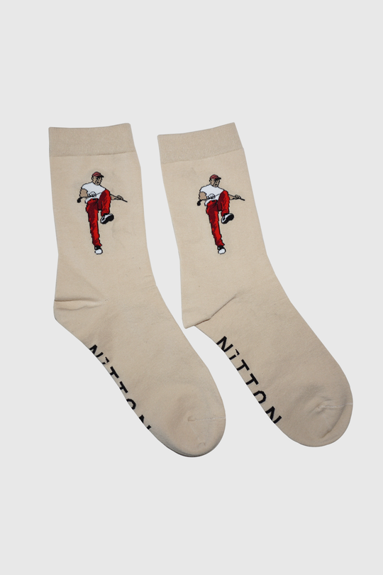 Socks Angry Golfer